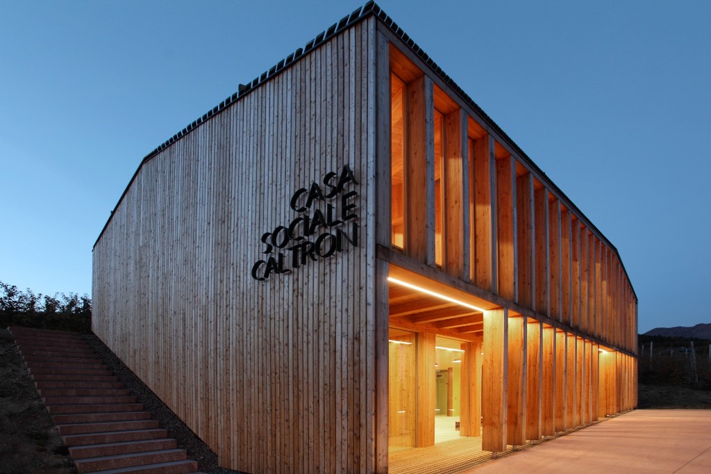 Casa Sociale Caltron — progetto MAK Costruzioni